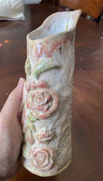 Stoneware bowl with celadon glaze